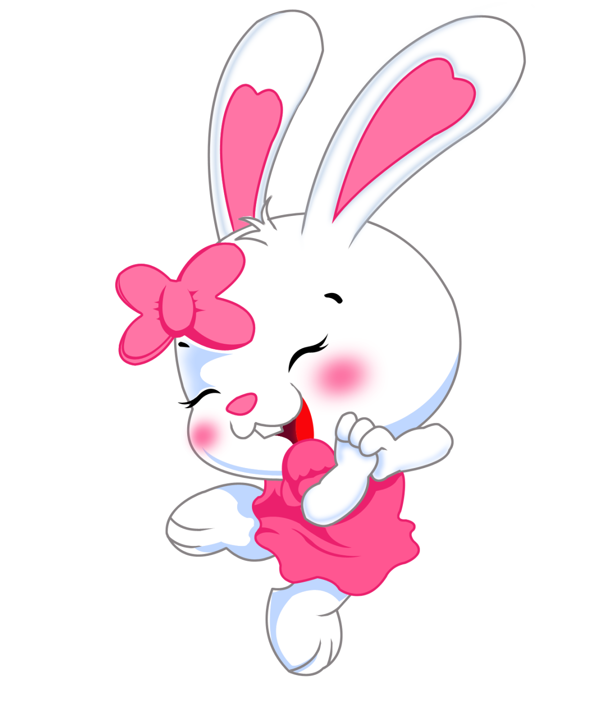 Розовые зайчики