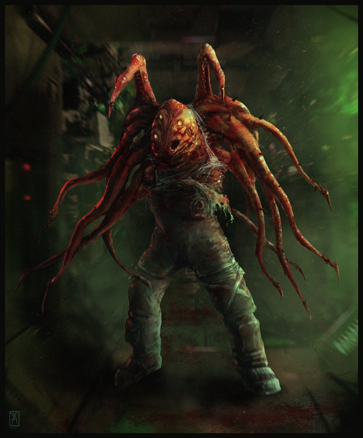 Зомби МУТАНТ гигант монстр