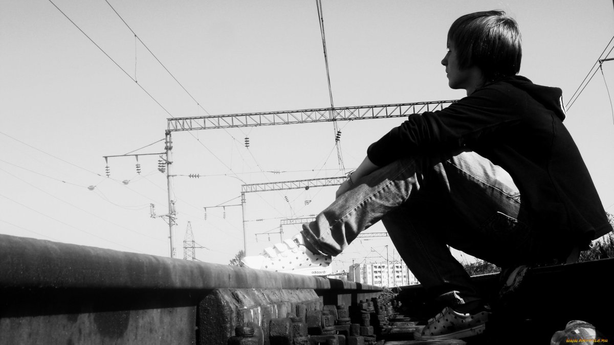 Грустный парень