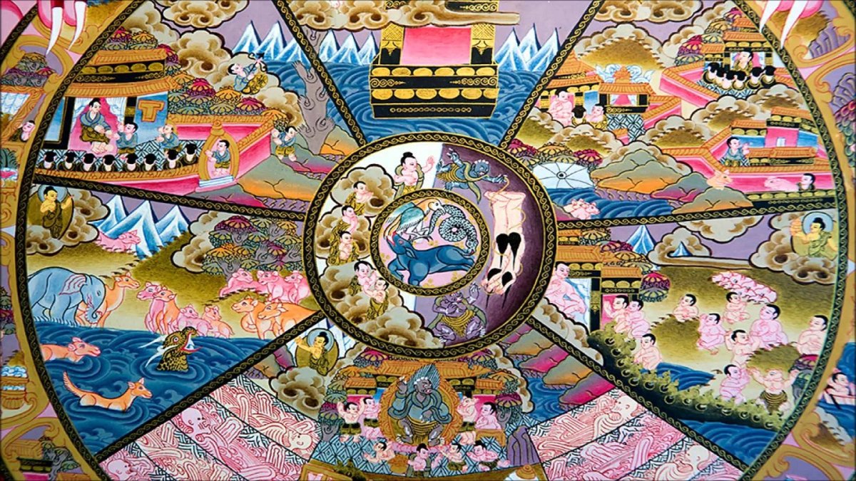 Карма колесо Сансары