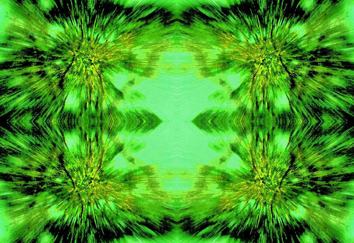 Зеленый фон для Зума