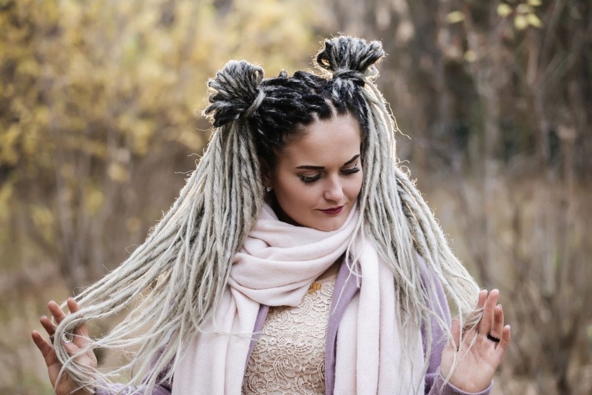 Де дреды на темные волосы