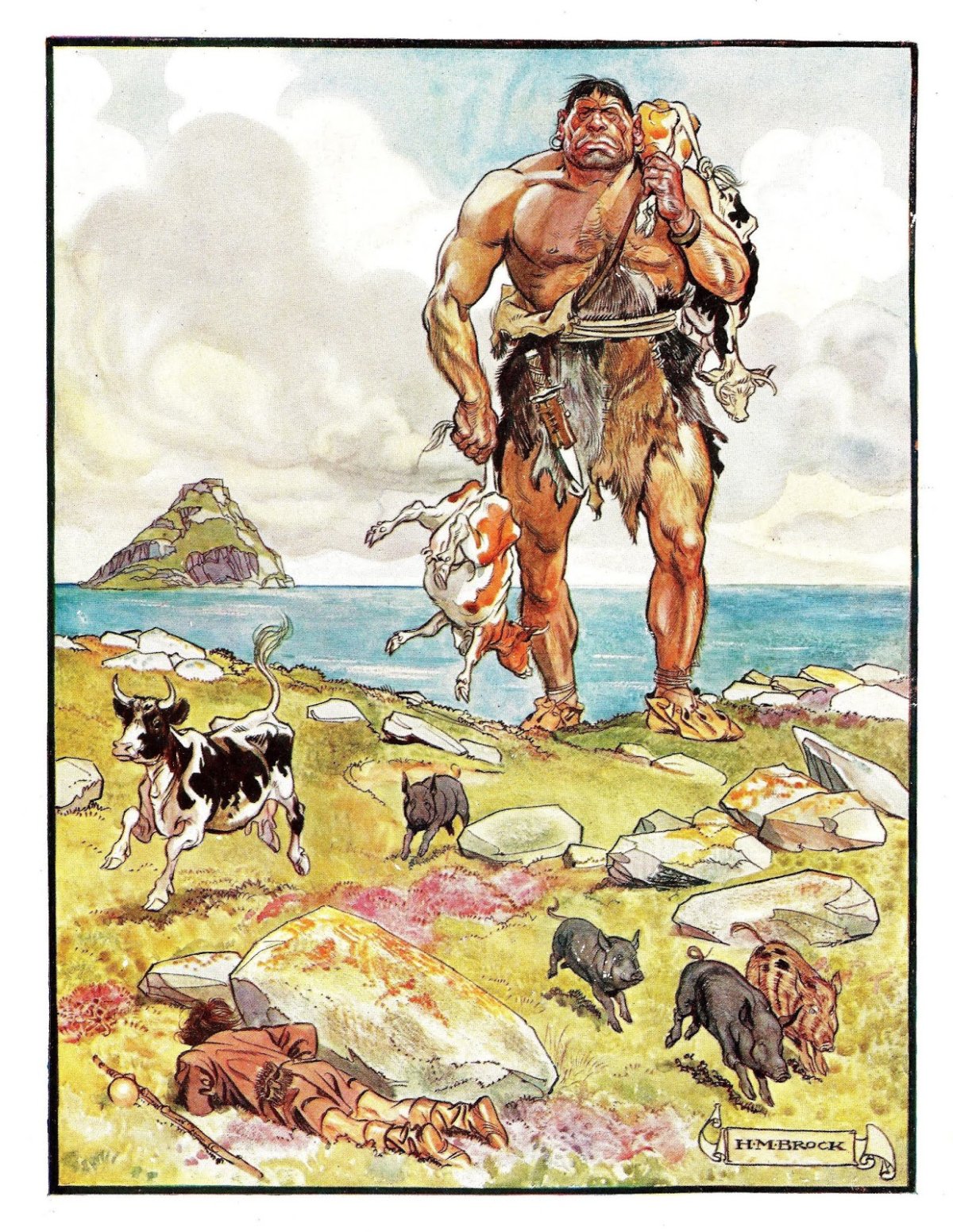 Джек победитель великанов сказка