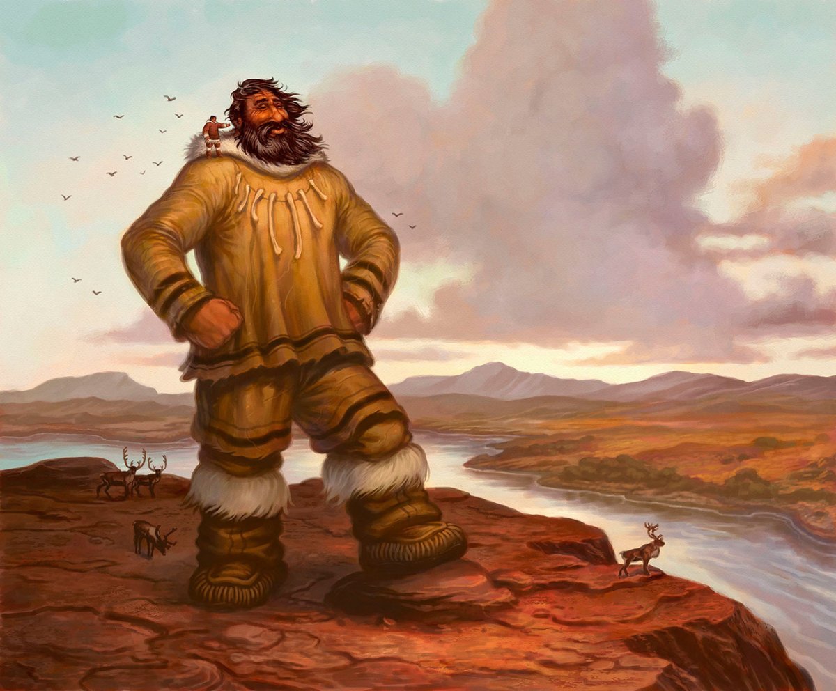 Великан иллюстрация