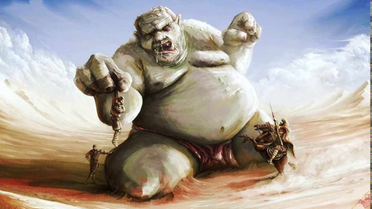 Тролль великан