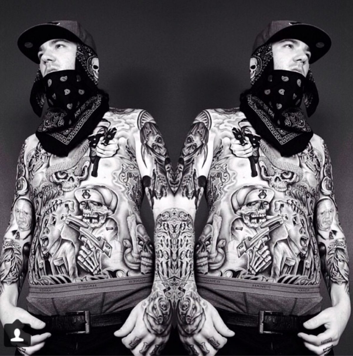 Рисунки в стиле гангста