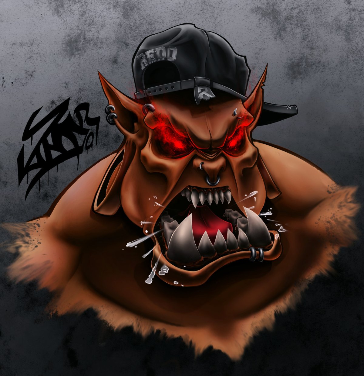 Страшная горилла