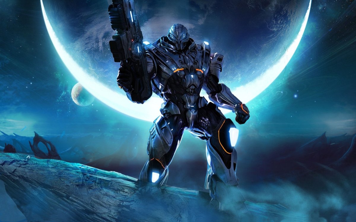 Робот из игры Section 8 Prejudice