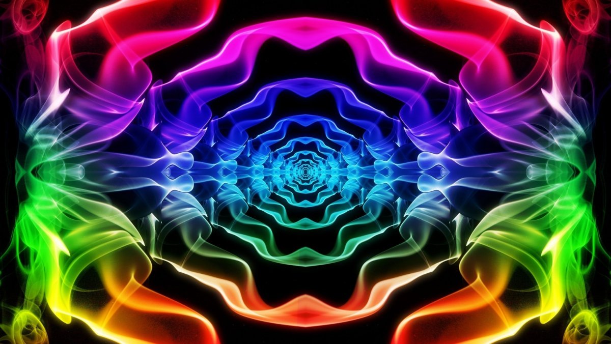 Неоновая абстракция