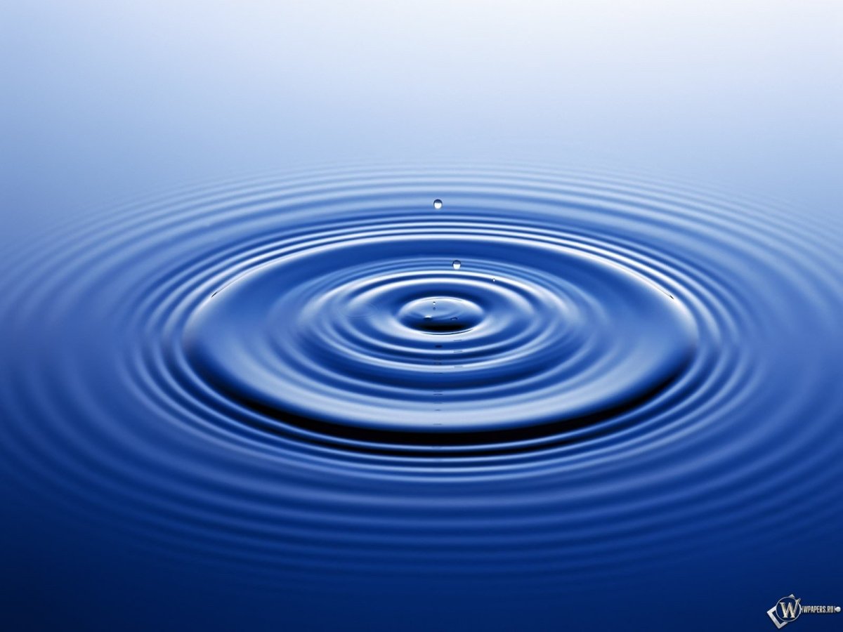 Концентрические круги на воде
