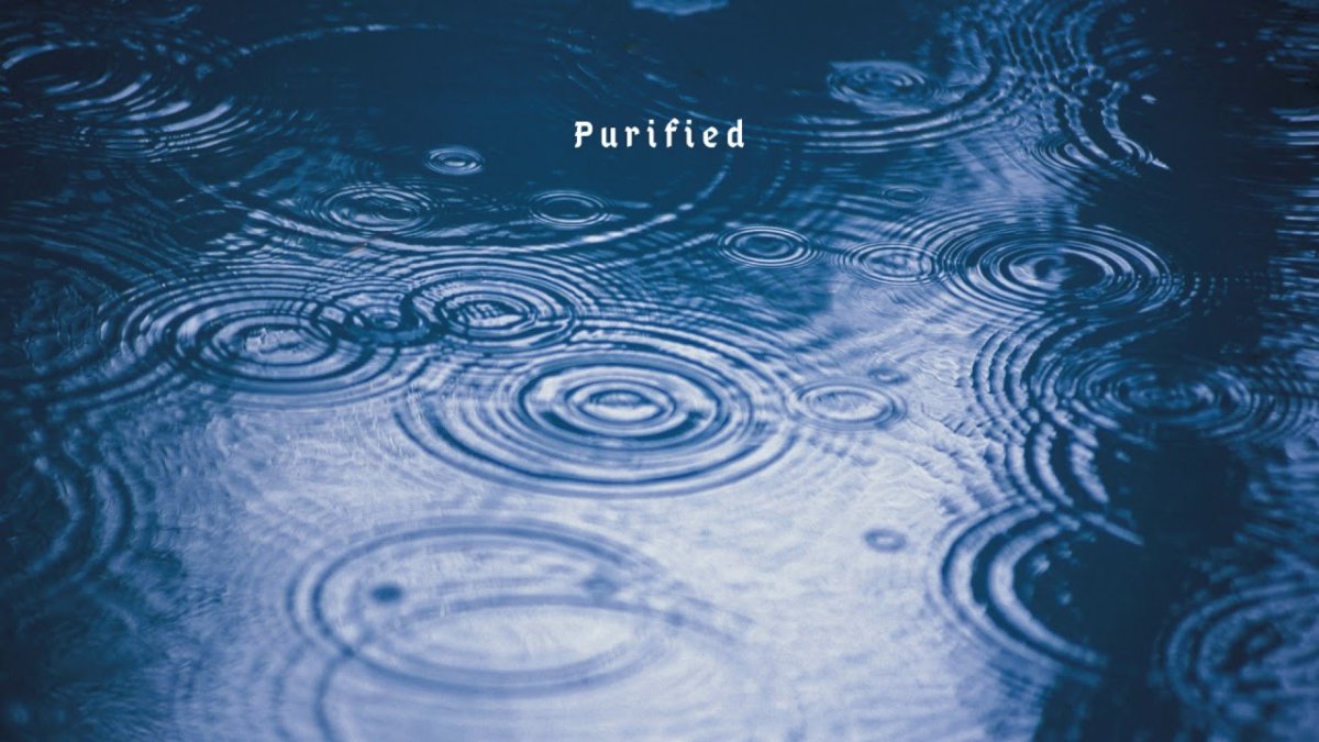 Круги на воде вид сверху