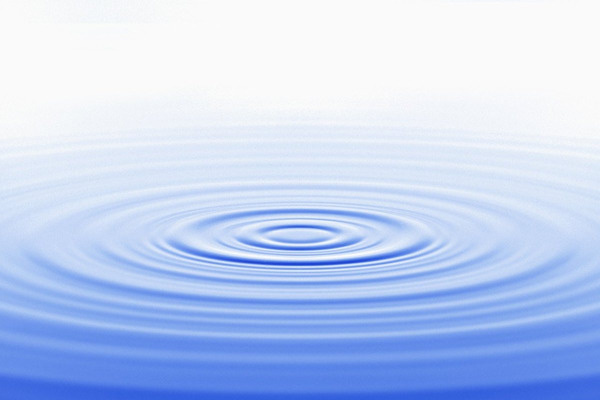 Волны от капли