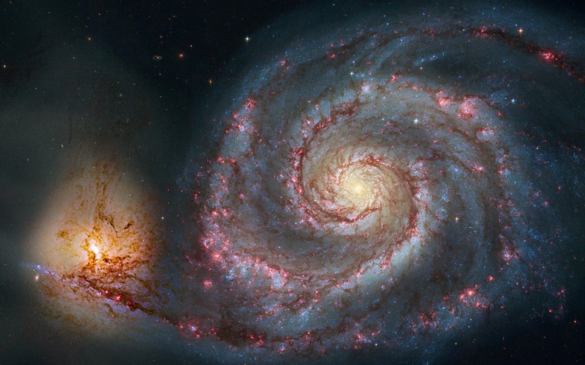 Галактика водоворот m51