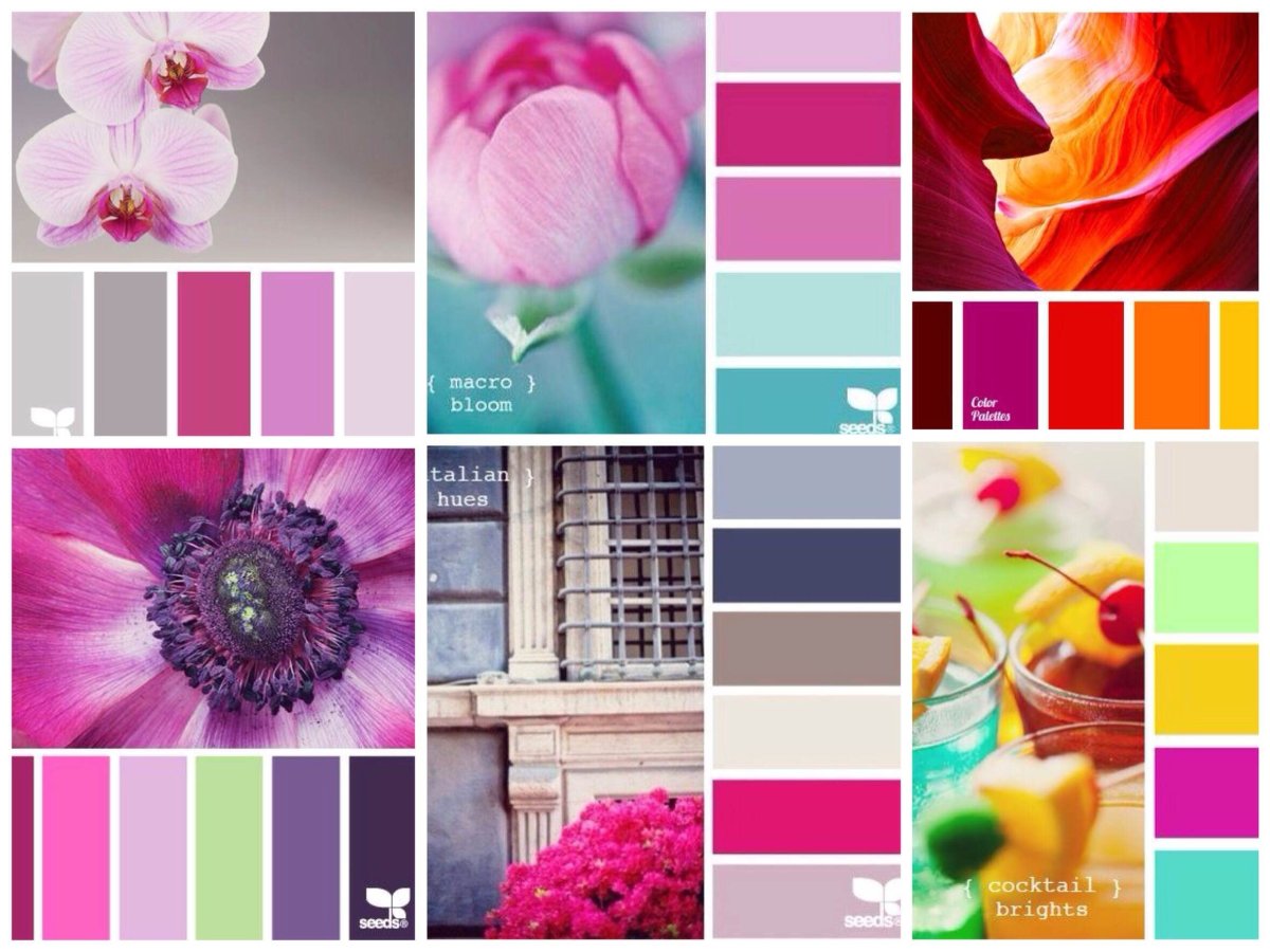 Цветовые сочетания