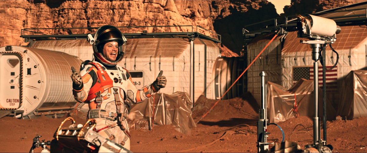 Марсианин пустыня Вади рам Иордания