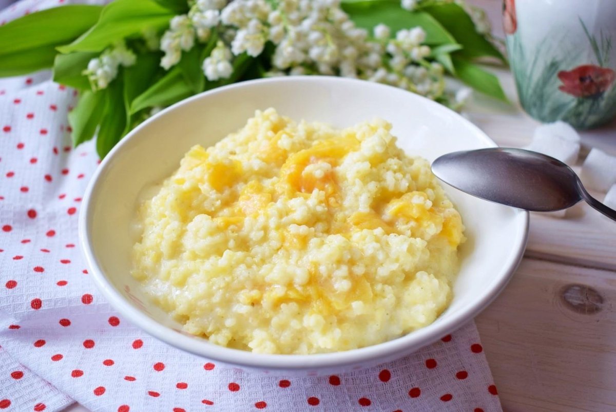 Пшено текстура