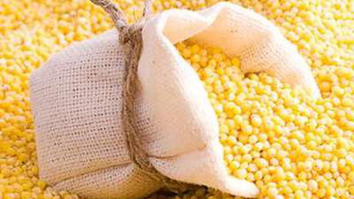 Желтая крупа