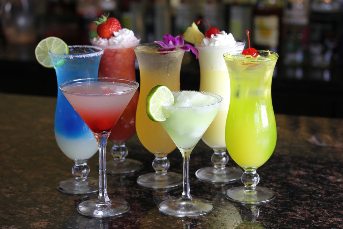 Малибу ликёр коктейли