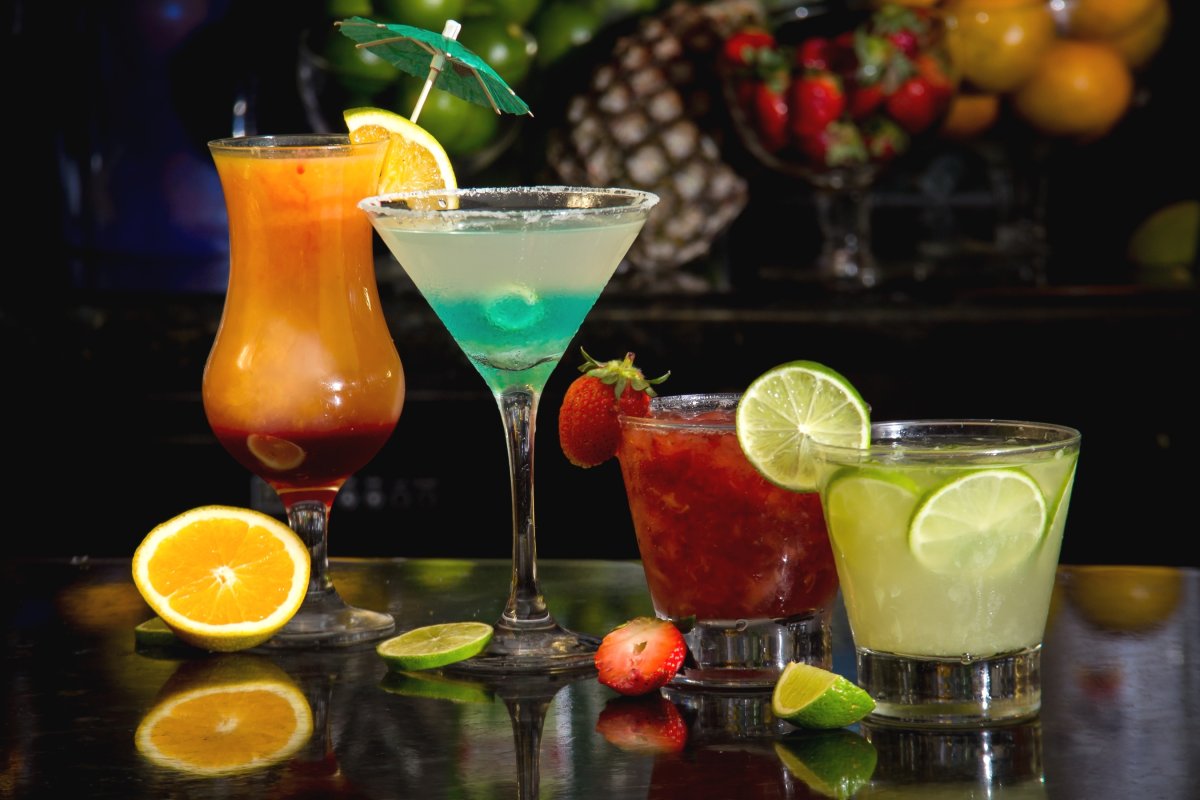 Красивые коктейли