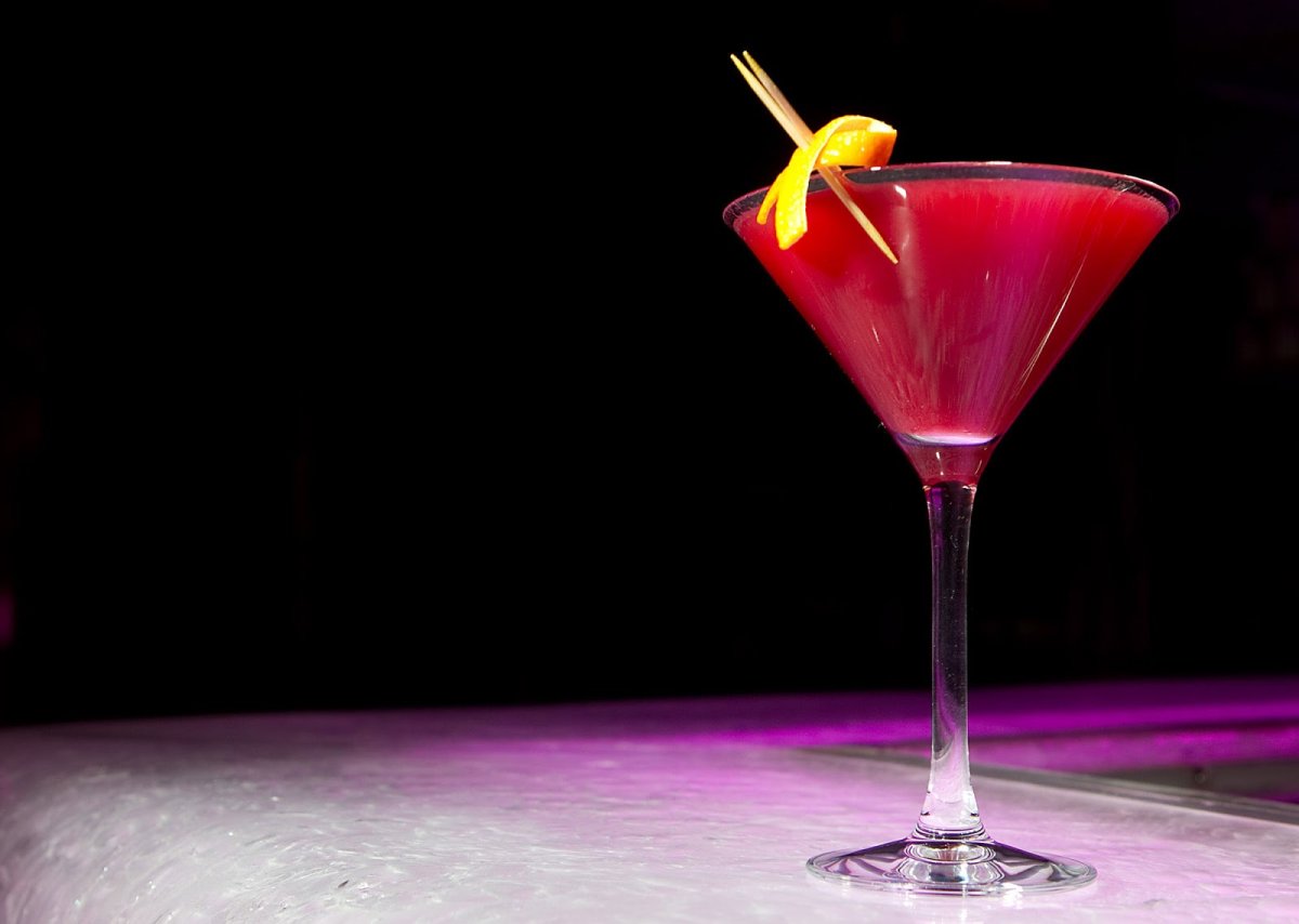 Гранатовый Тини коктейль