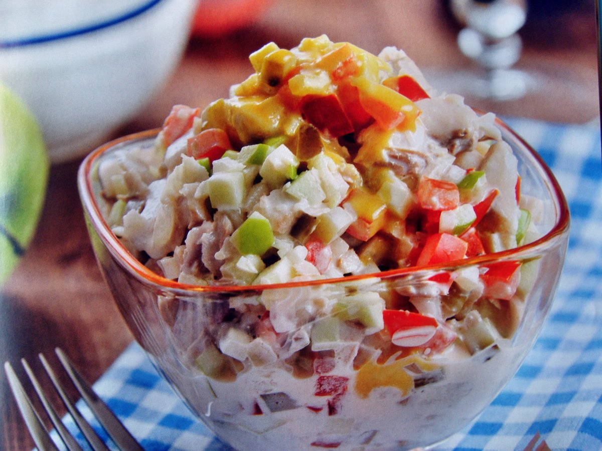 Салаты на скорую руку