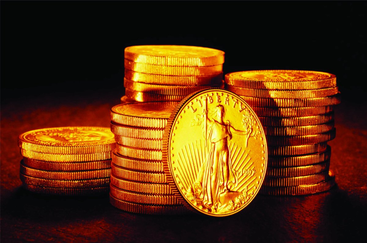 Деньги золото