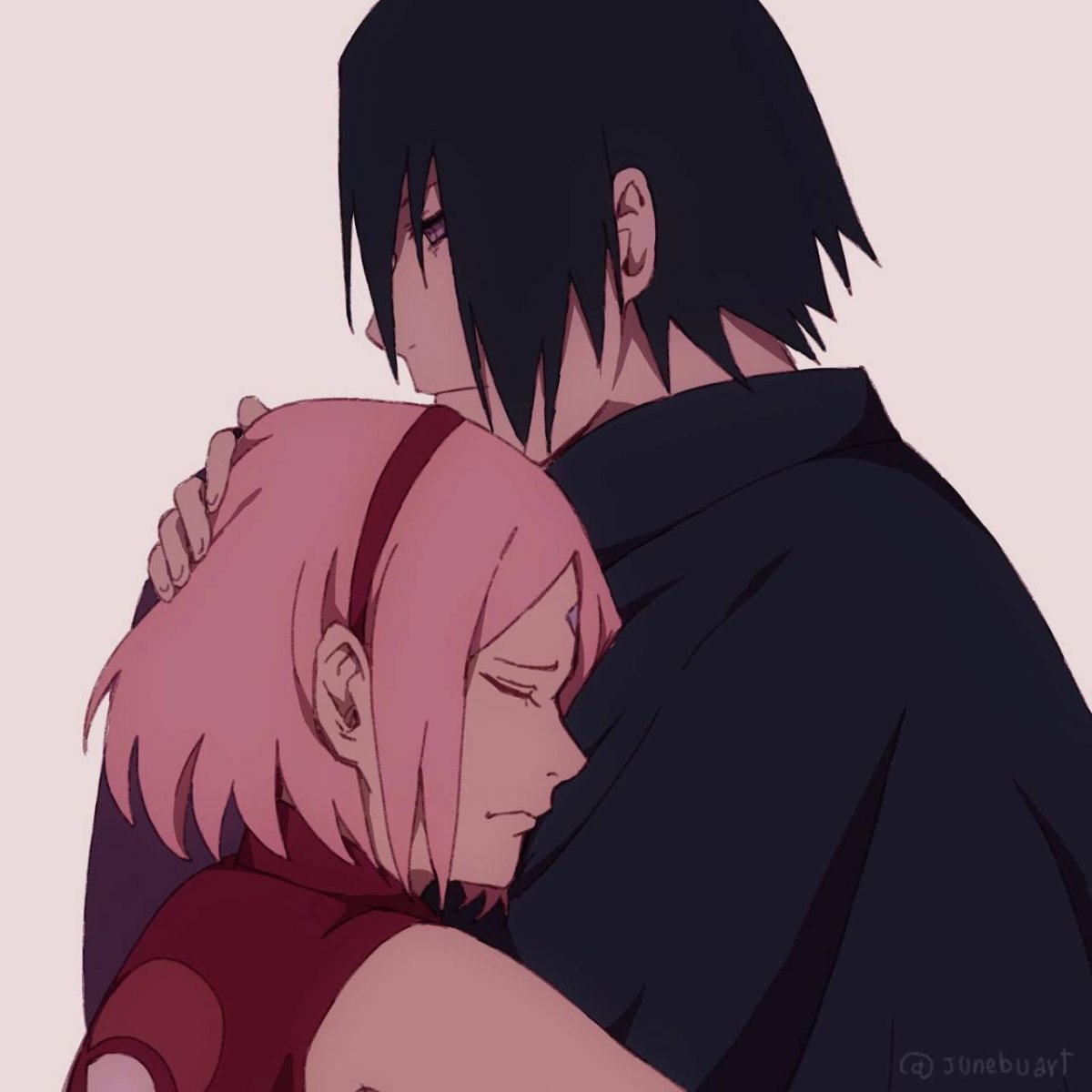 Сакура Харуно и Саске