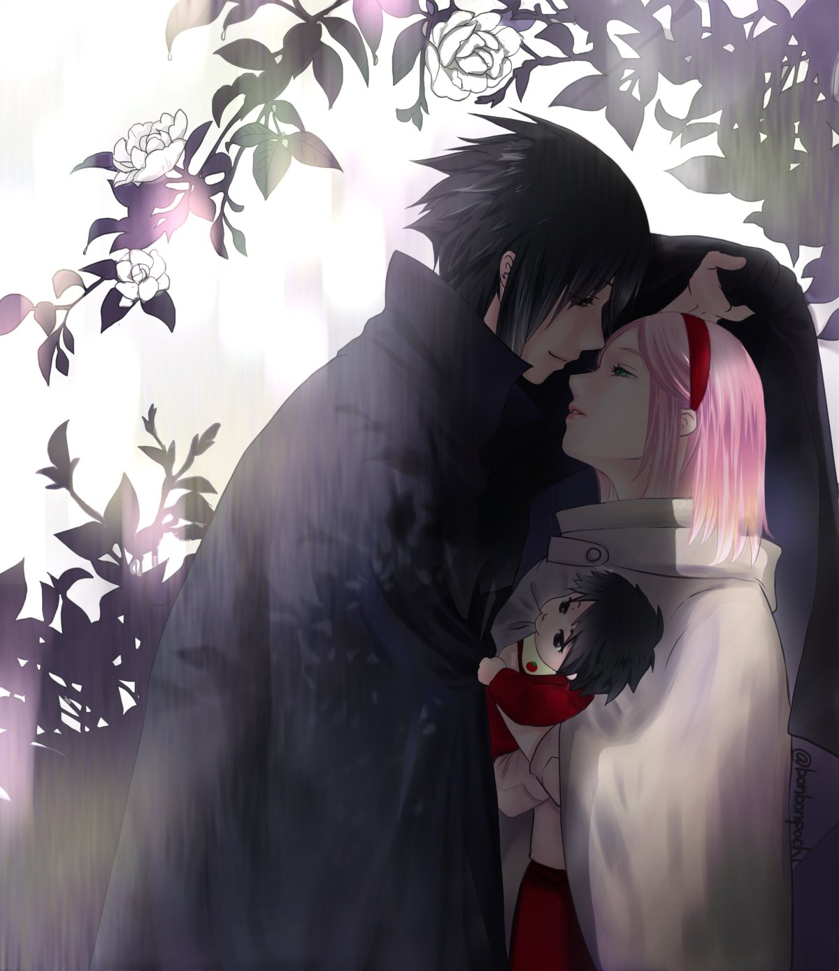 Саске и Сакура