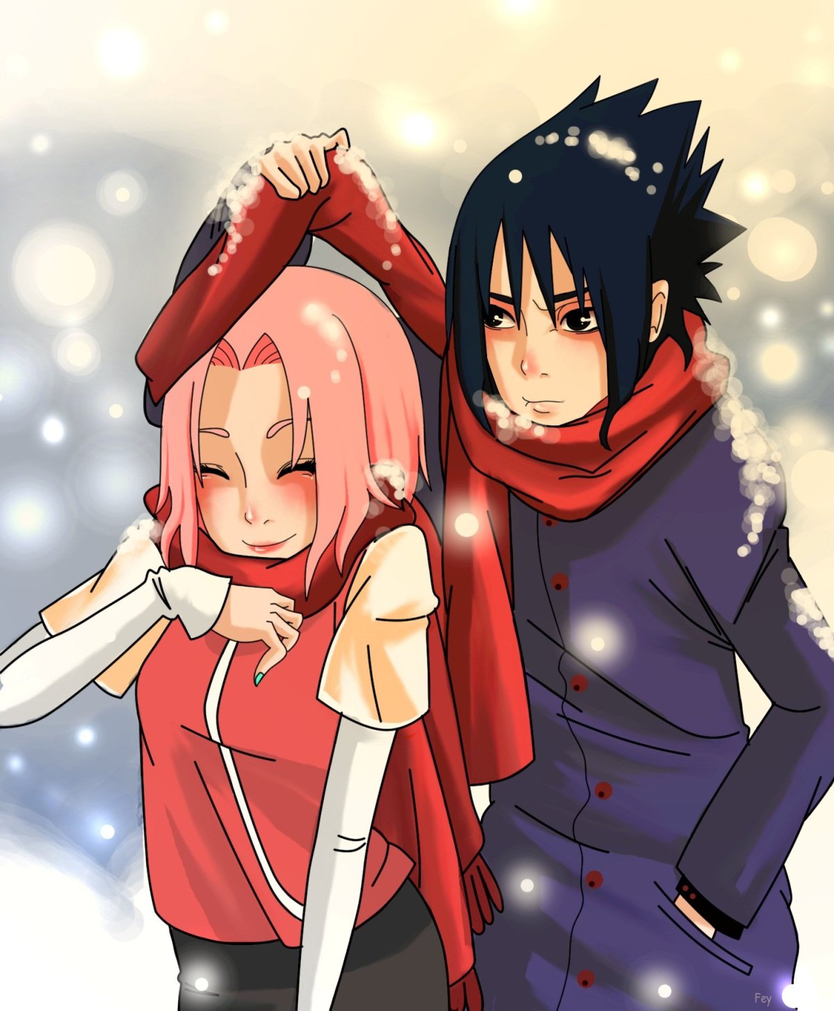 Наруто Саске и Сакура