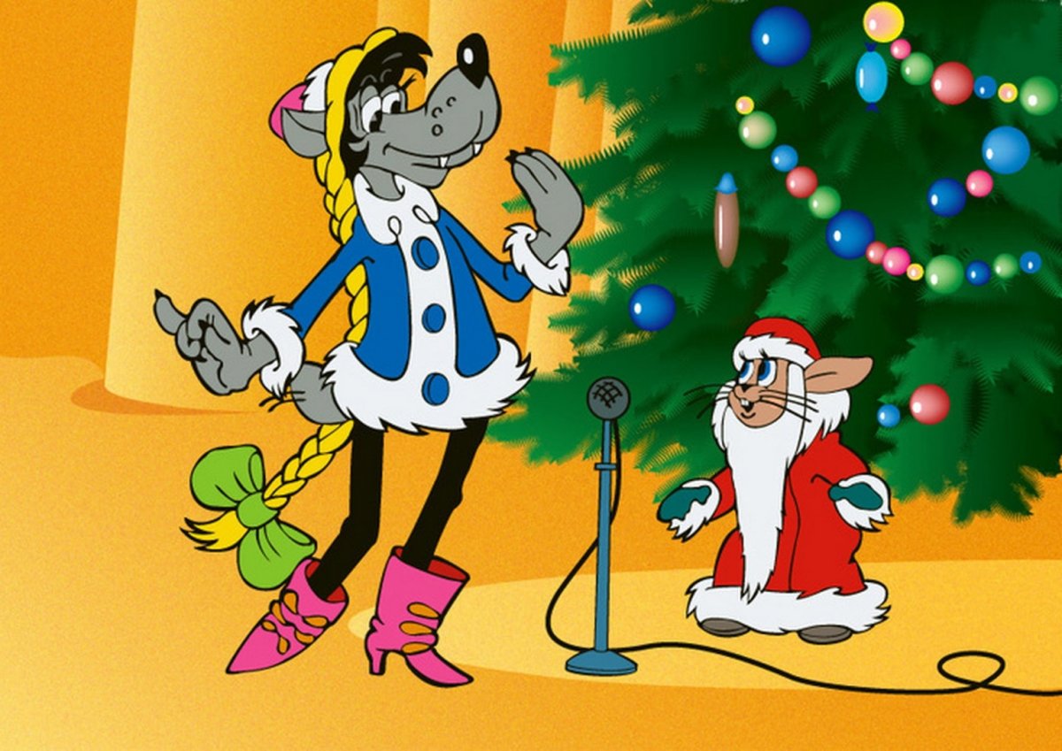 Ну погоди заяц мультфильм