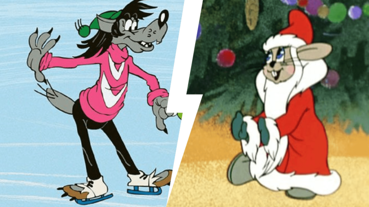 Мультфильм ну погоди Снегурочка