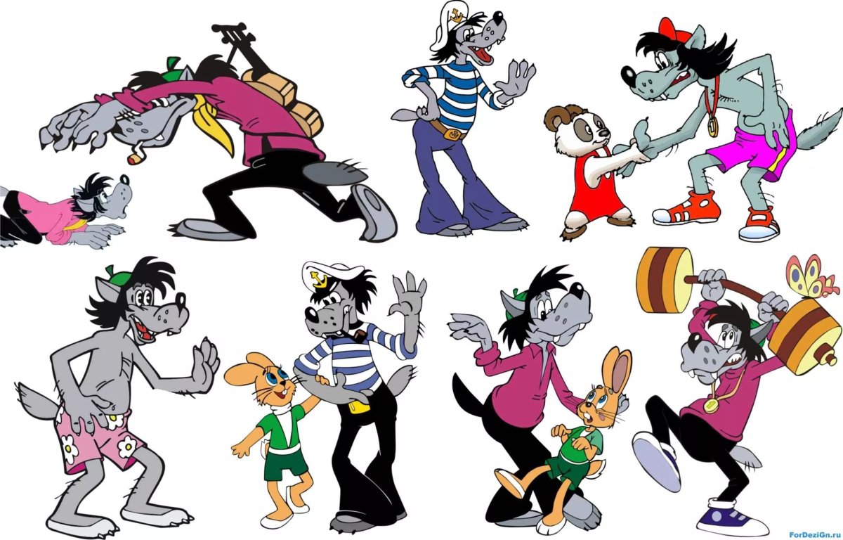 Ну погоди заяц мультфильм