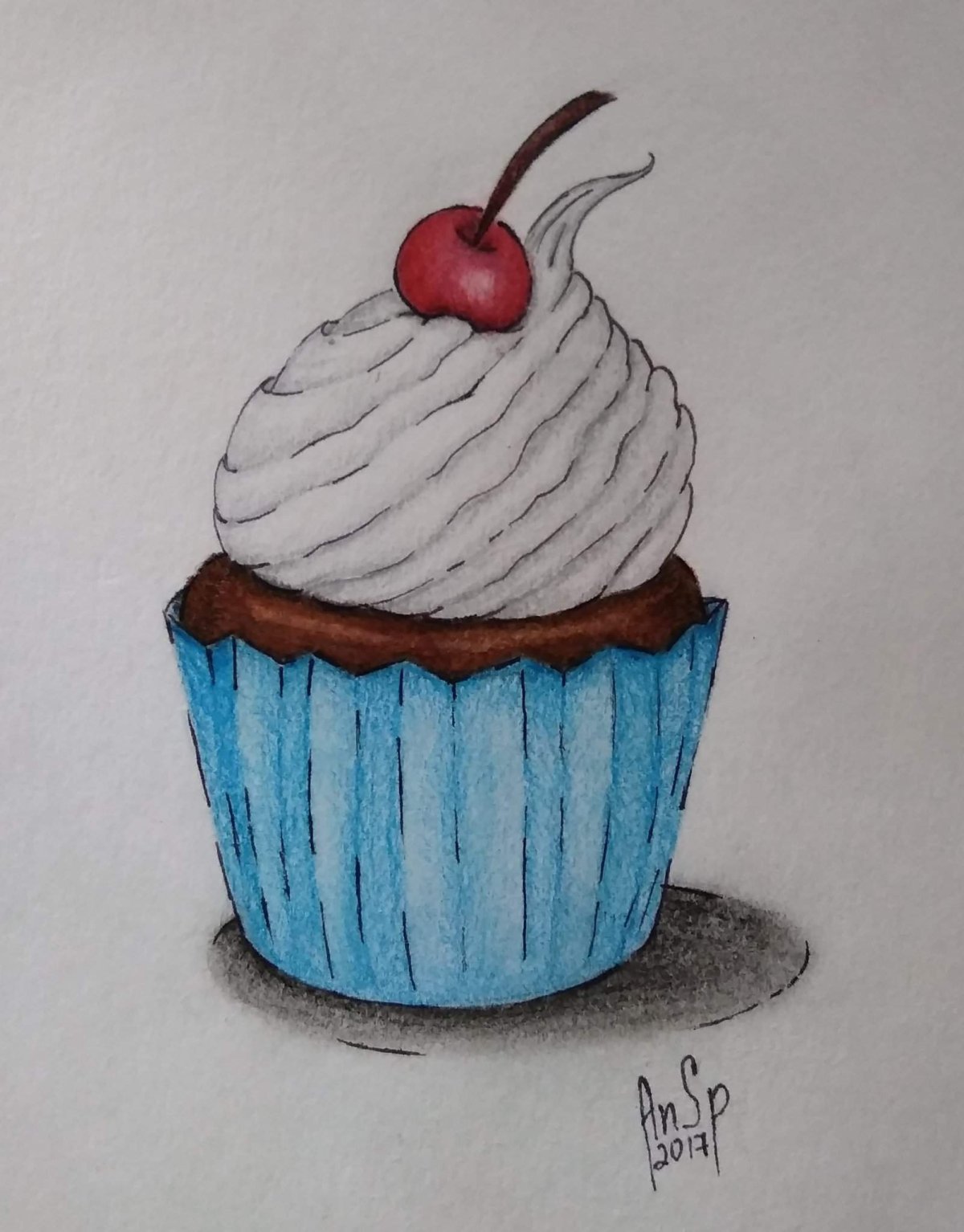 Украсить капкейк дома