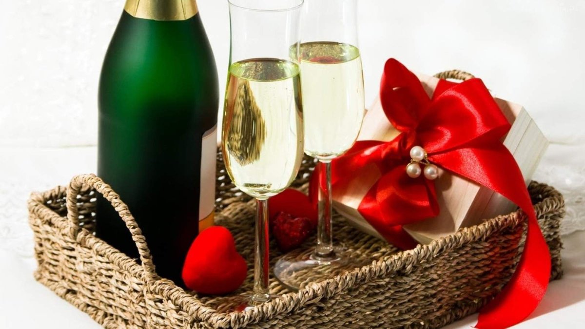 Торт с шампанским внутри