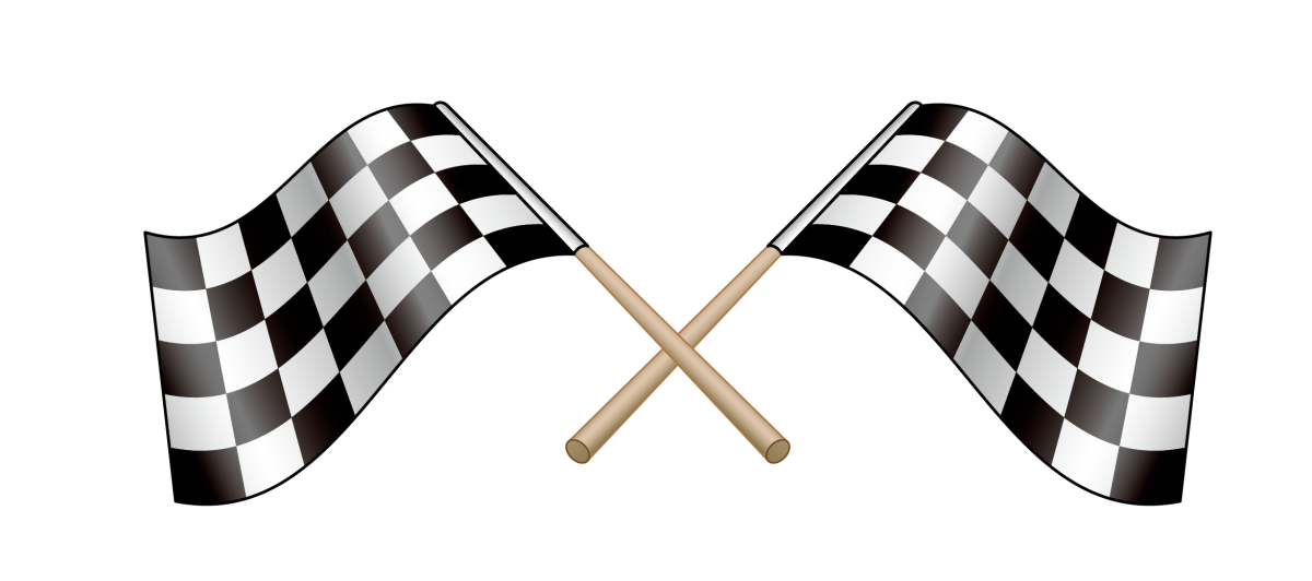 Иллюстрация финишная прямая