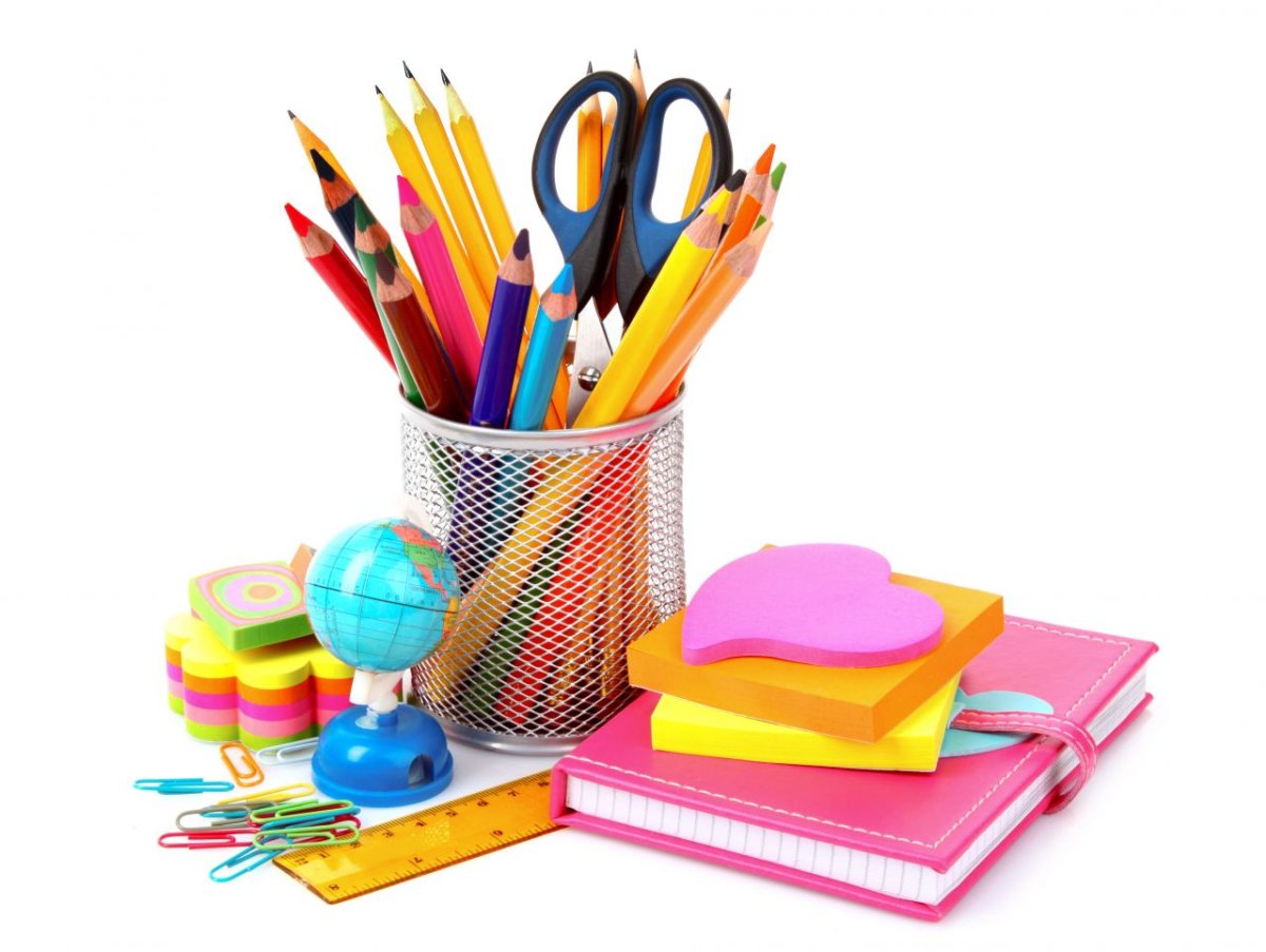 Школьные принадлежности иллюстрации