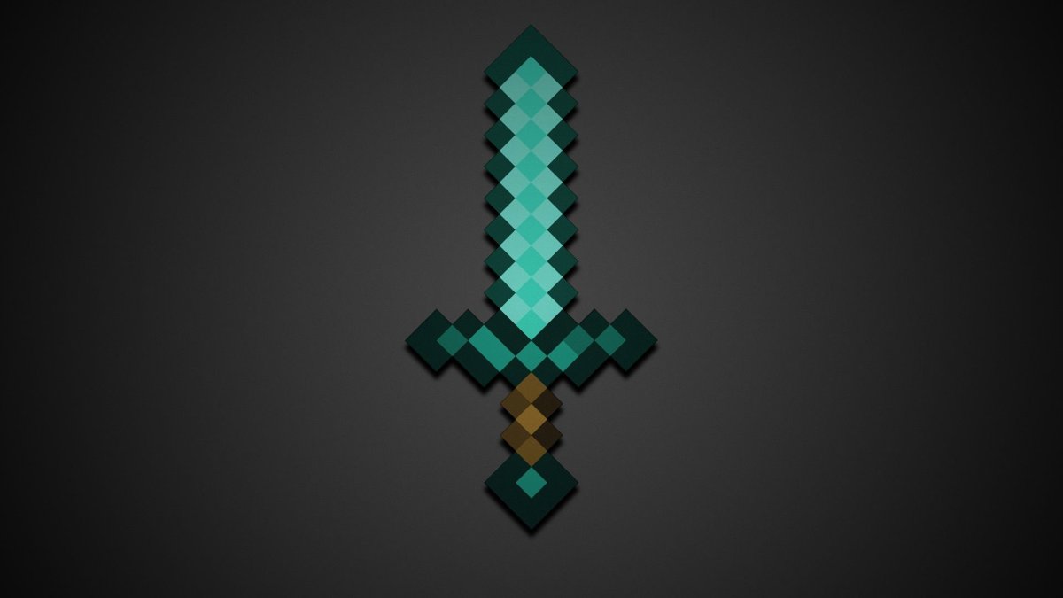 Меч и кирка майнкрафт