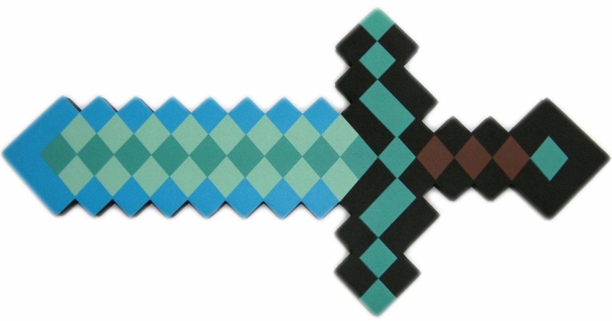 Меч и кирка майнкрафт