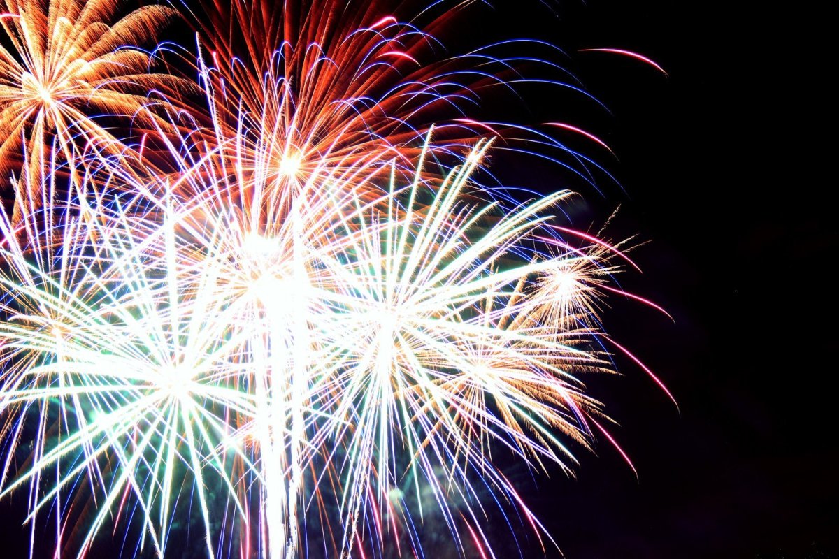 Фон фейерверк