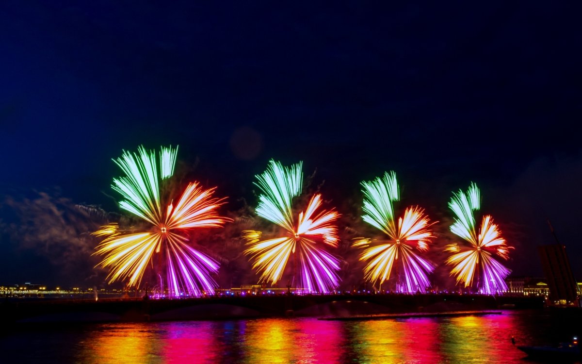 Салюты и фейерверки