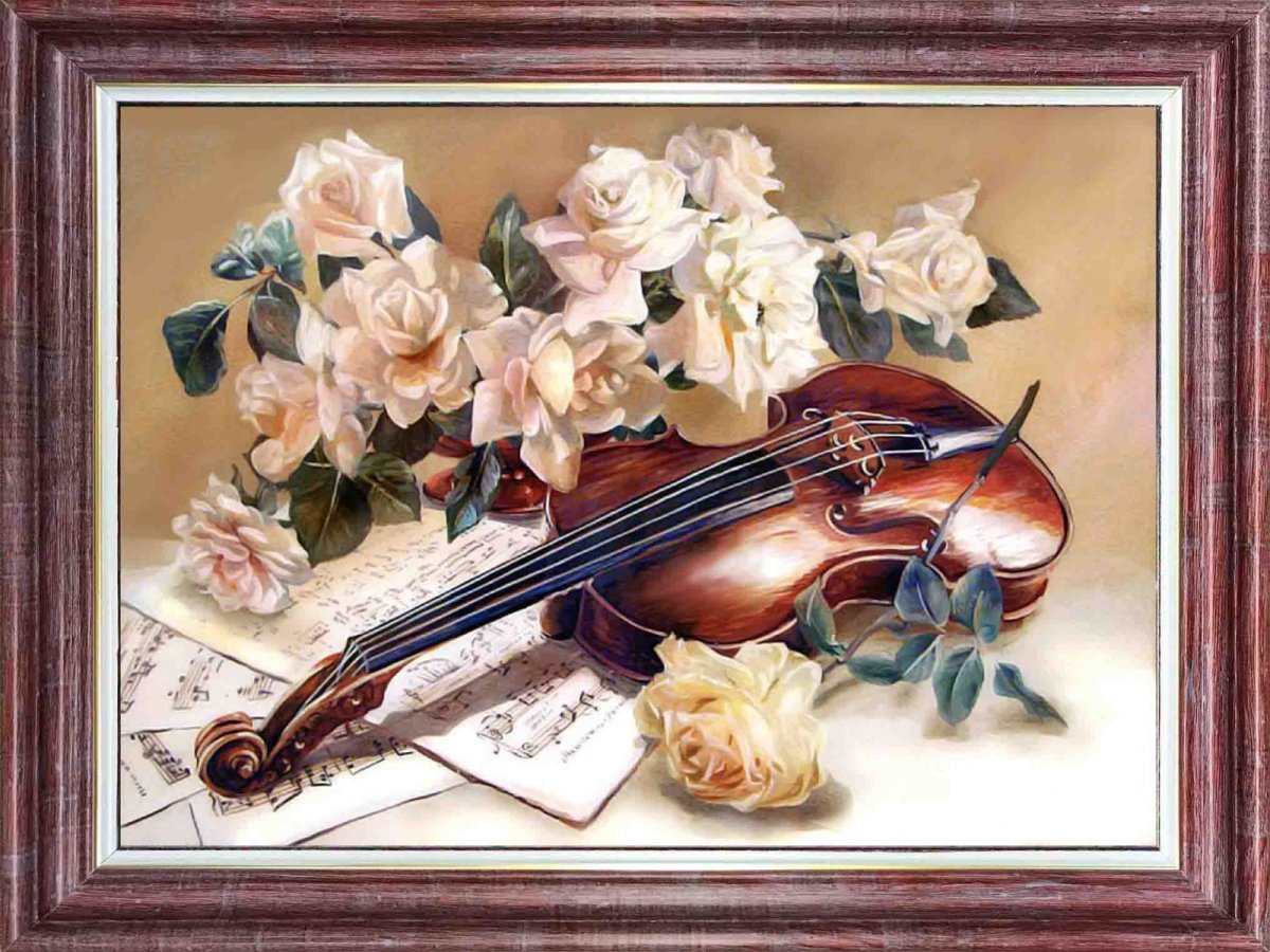 Скрипка картина