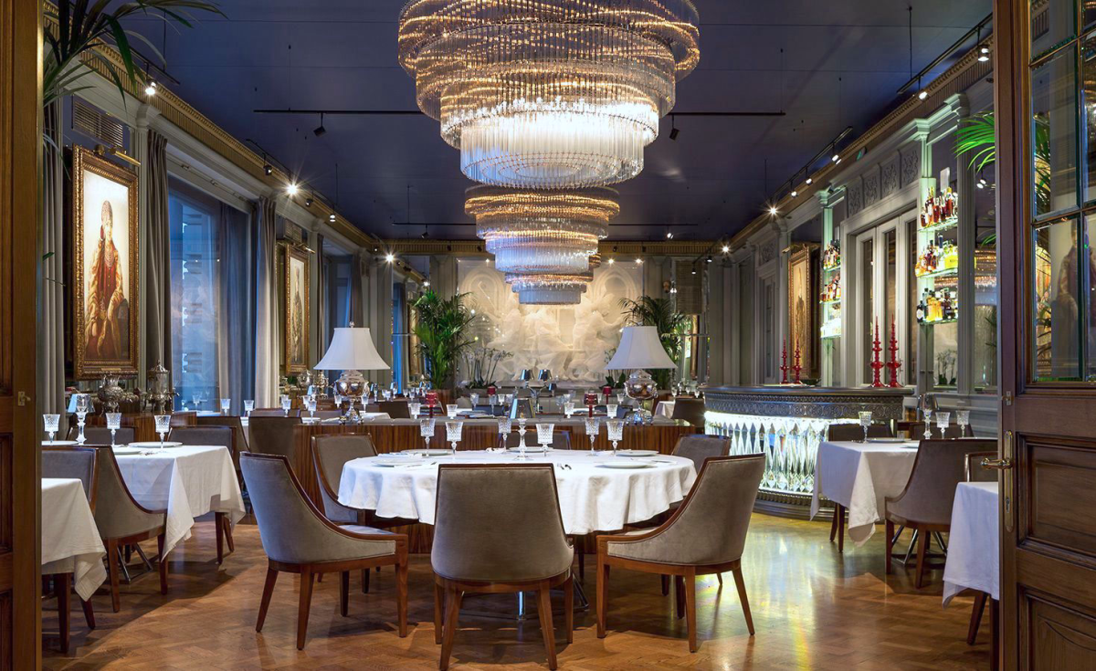 Белуга ресторан Москва Националь