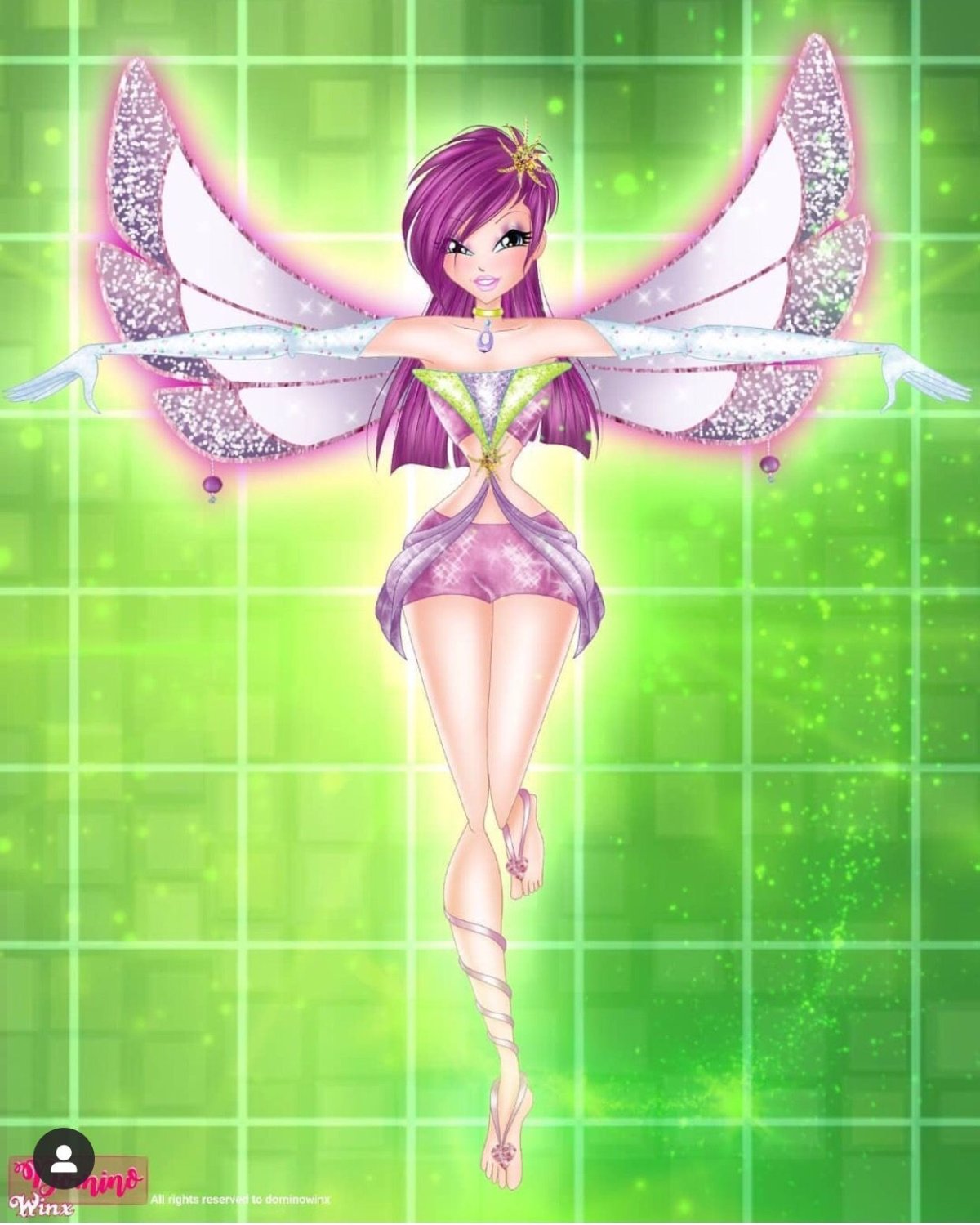 Крылья Винкс энчантикс Текна