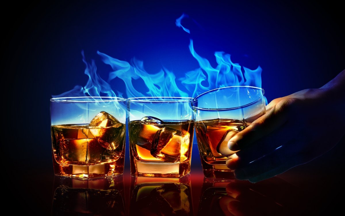 Красивый алкоголь