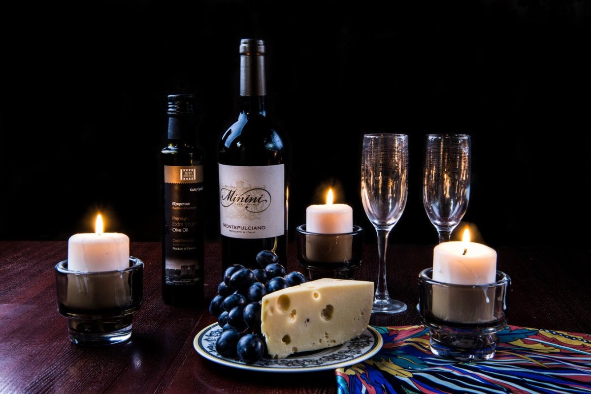 Романтический ужин со свечами