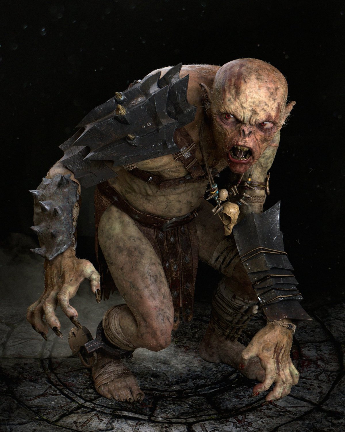 Дарк фэнтези арт Гоблин