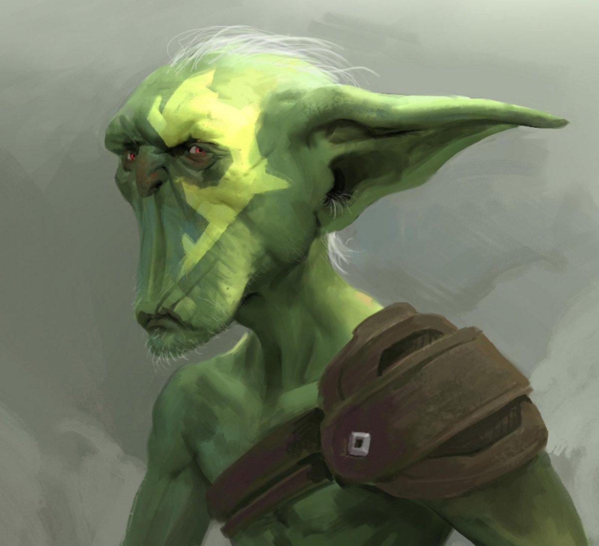 Гоблин торговец фэнтези арт