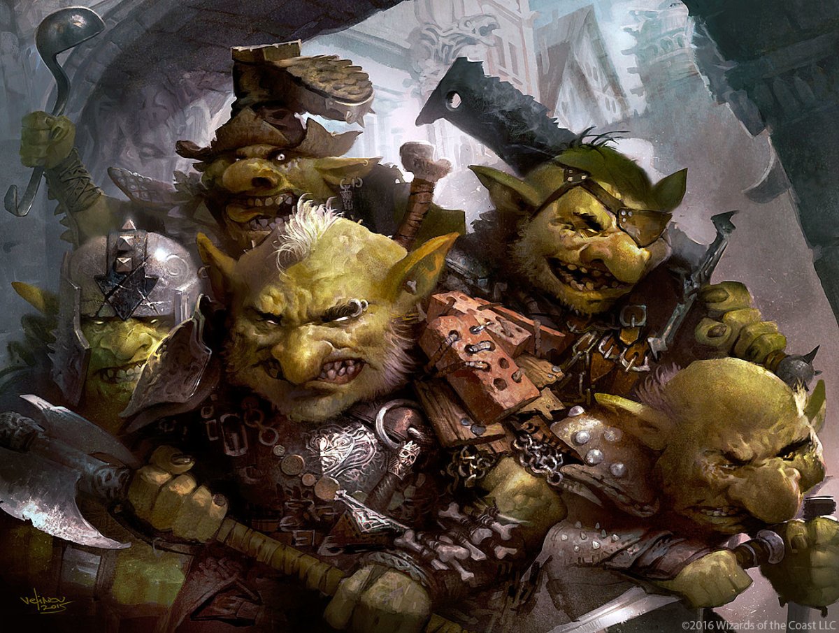 Эльфы против гоблинов