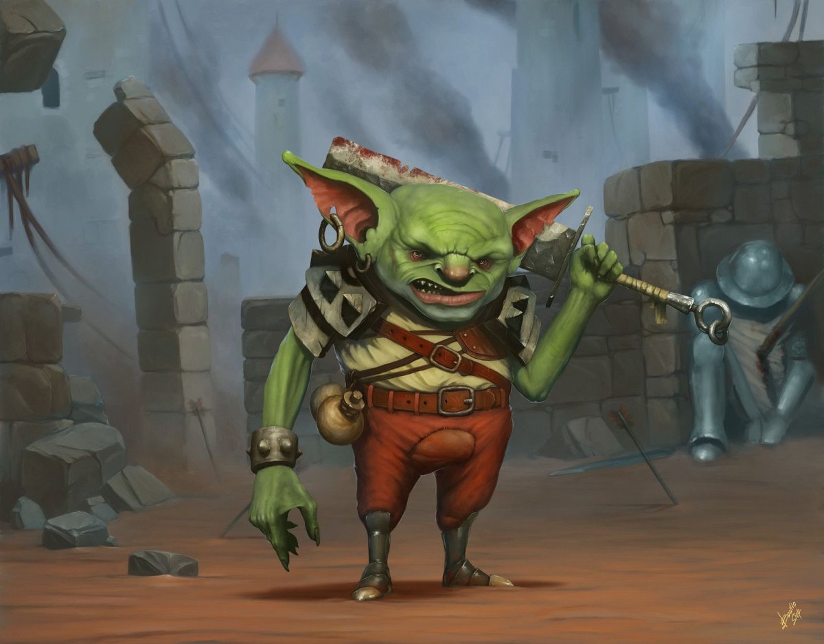 Гоблин друид арт