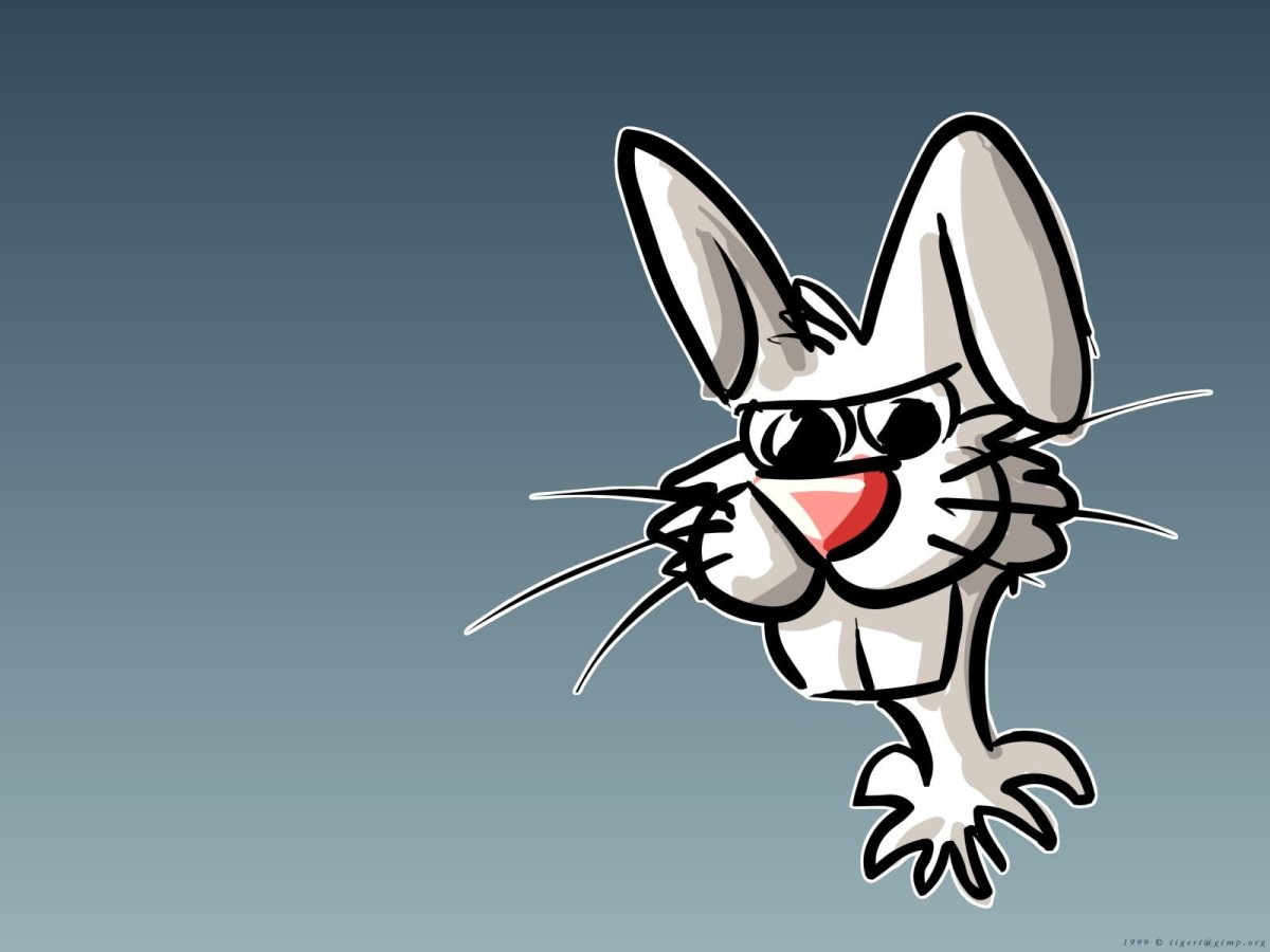 Фото зайца мультяшного